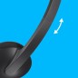 Logitech USB Headset H340 Kablet Høretelefoner Logitech USB Headset H340 Kablet Høretelefoner